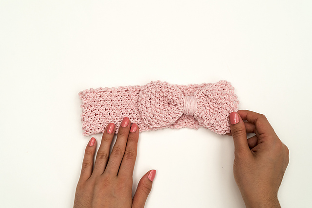 Textured Lightweight Bow Headband