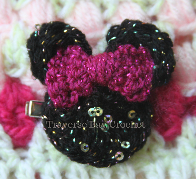 Minnie Mouse Hairclip