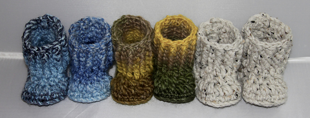 Textured Booties
