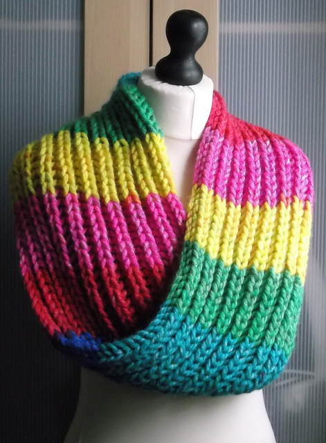 Easy brioche cowl
