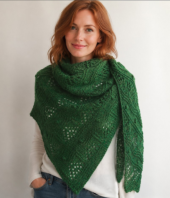 Cascade shawl 64