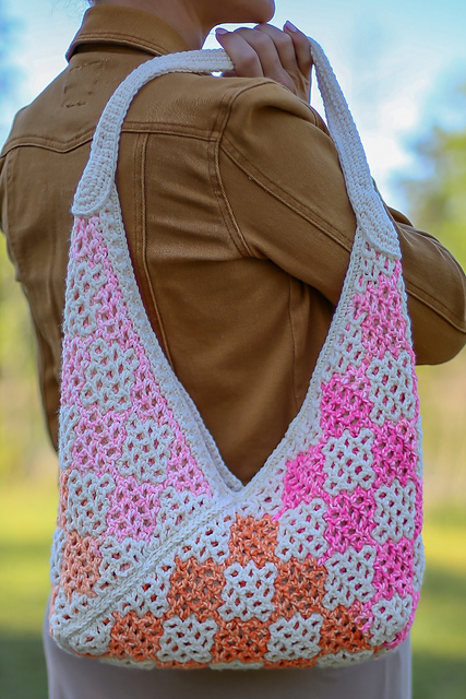 Checkered Shoulder Bag