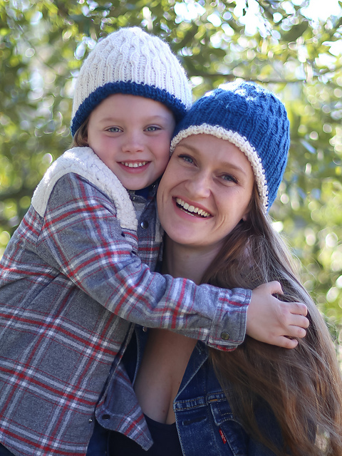 Reversible Double Brim Beanie