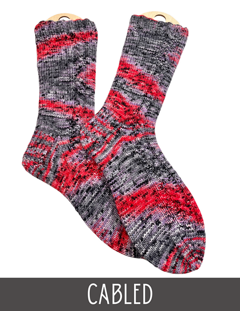 Cabled Sock