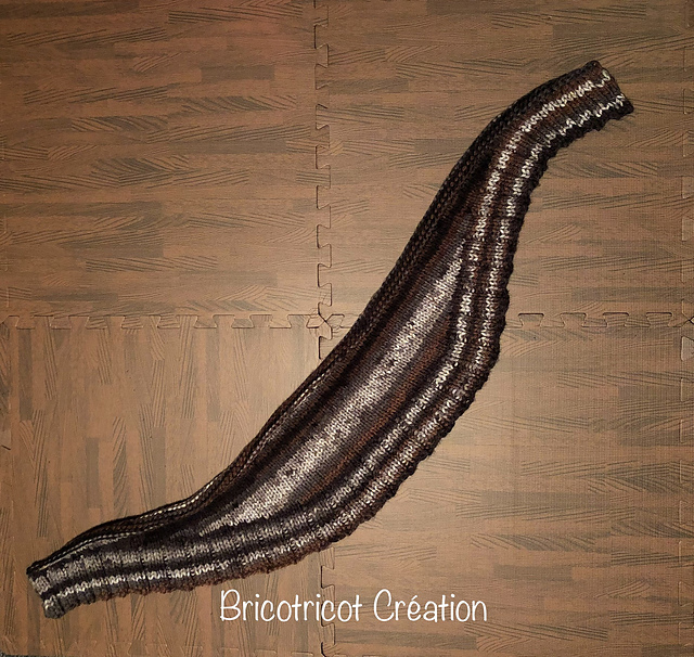 Bulky Ribbed Scarf