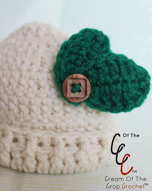 Preemie/Newborn Leaf Hats
