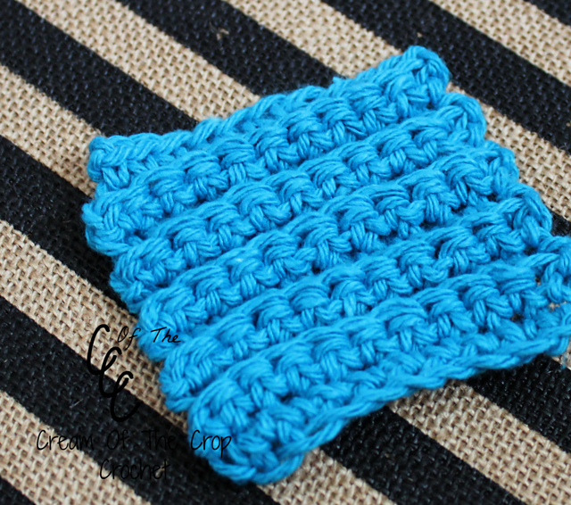 Texture Square Face Scrubbie