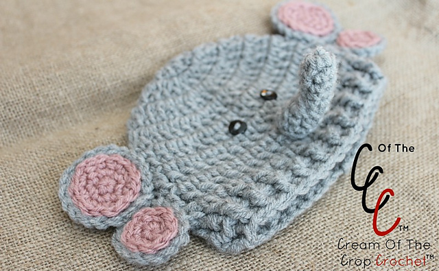 Preemie/Newborn Elephant Hats