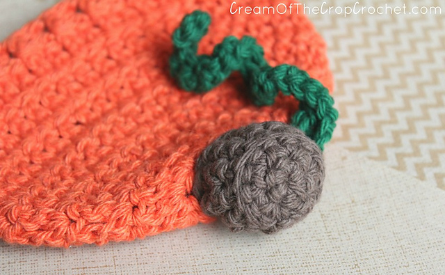 Newborn Pumpkin Hat