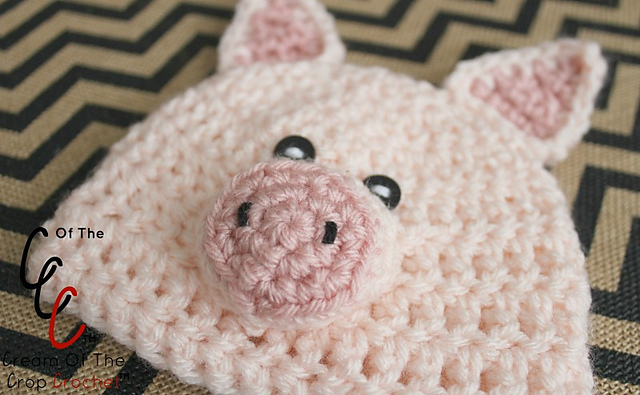 18 Inch Doll Pig Hat