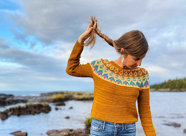 Dolly's Wildflowers Sweater