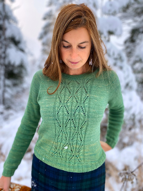 Words About Ferns Sweater