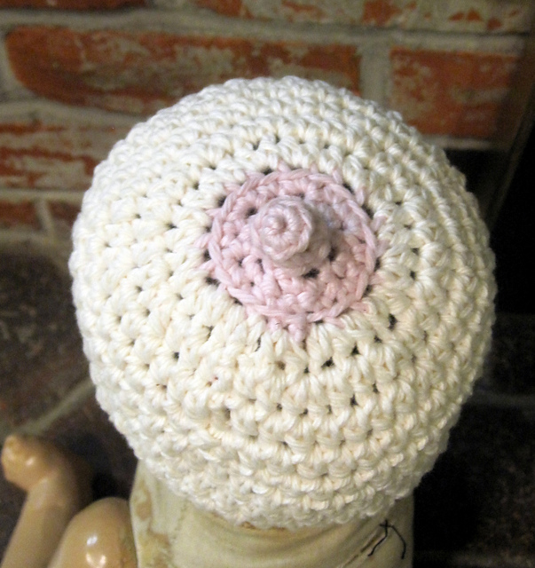 Breast Baby Beanie - 0-3m
