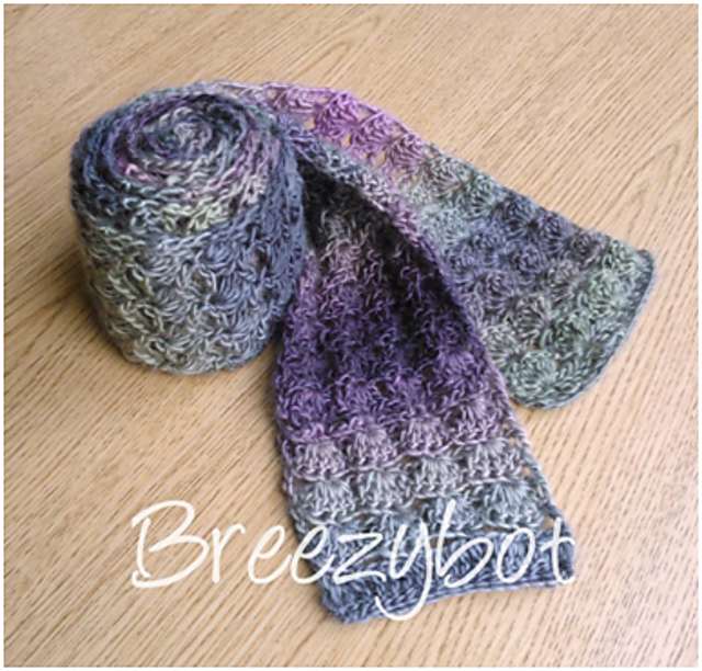 Lacy Shell Scarf