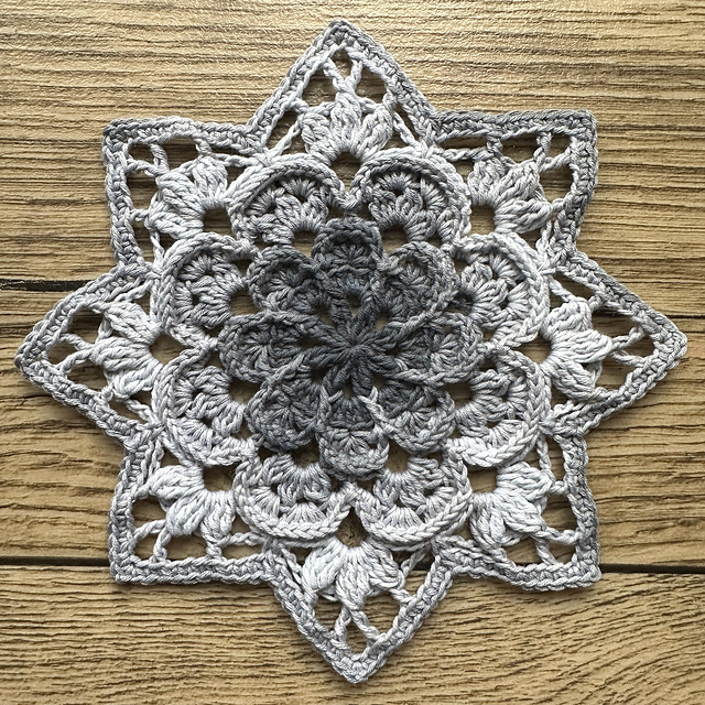 Snowdrop mandala