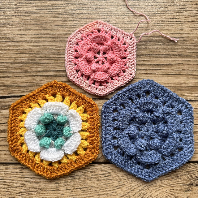 All the hexies: Sea Salt Rivers