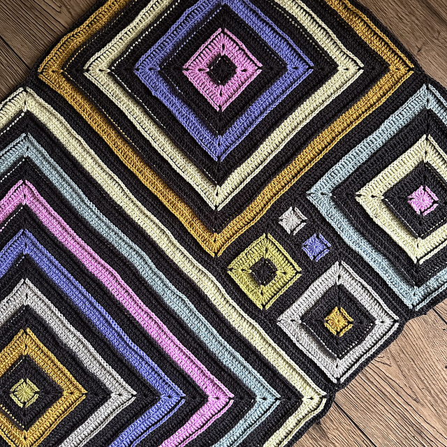 Fibonacci Squares Blanket