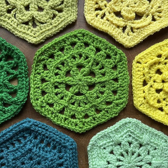 All the hexies: Shamrock