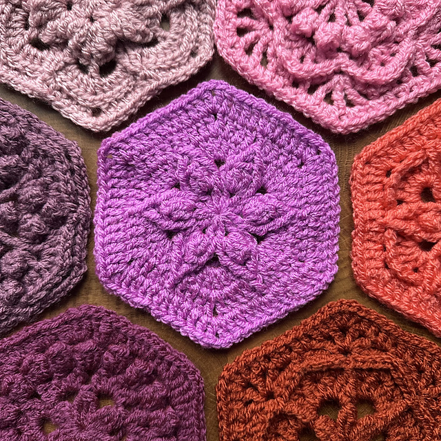 All the Hexies: Orchid