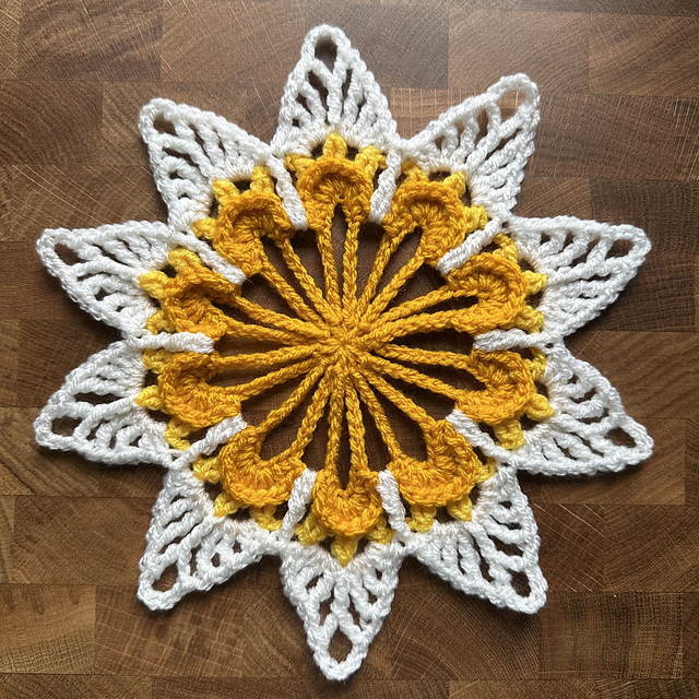 Dandelion mandala