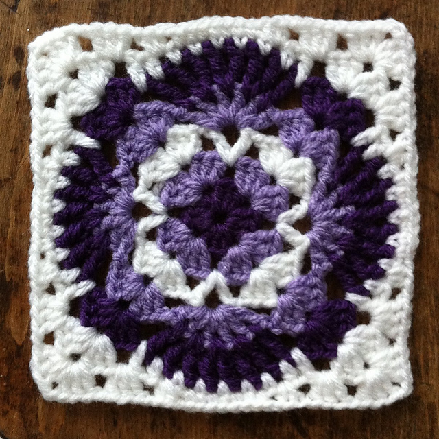 Lacy granny square