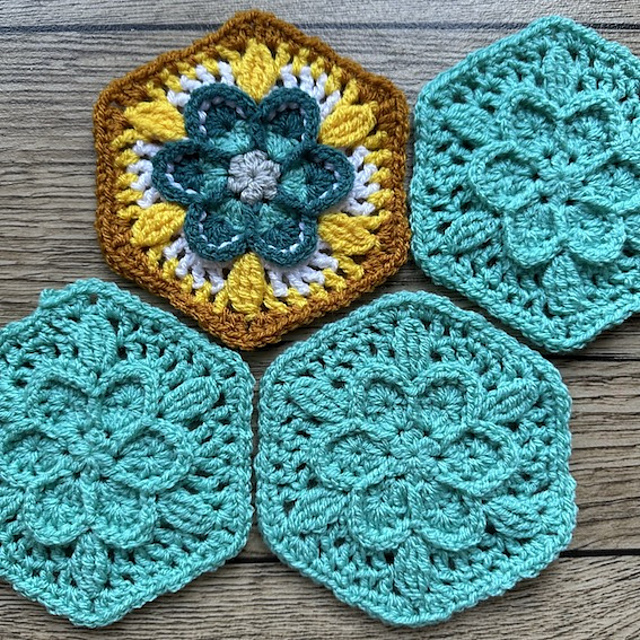 All The Hexies: Teal