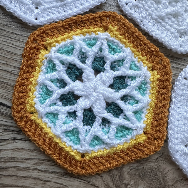 All the hexies: White