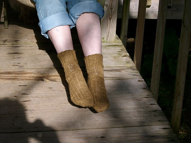 Socks for the Pastor's wife