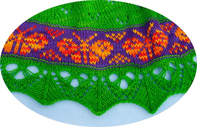 Butterfly Garden Shawl