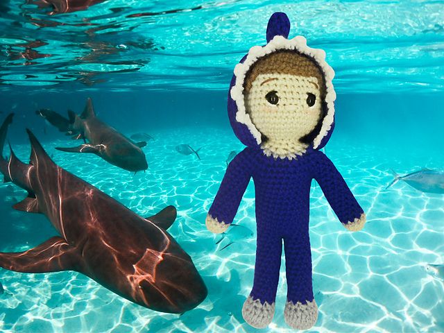 Shark Pajama Doll