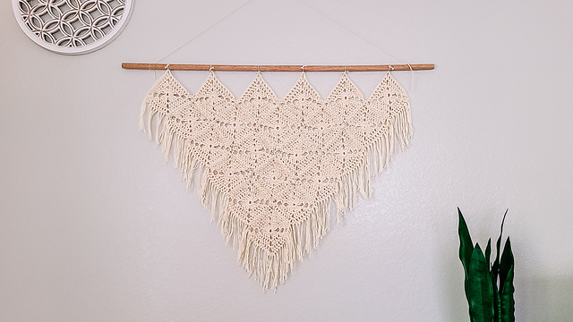 Diamond Lace Wall hanging