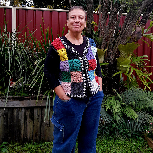 Candy Allsorts Granny Vest