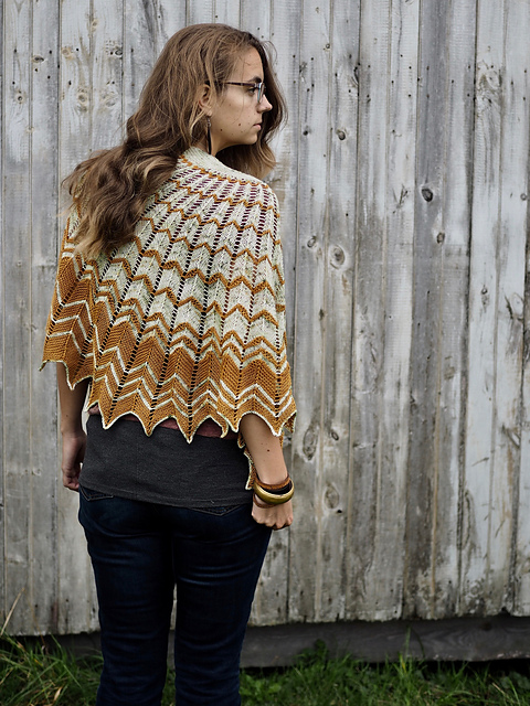 Squash Blossom Shawl