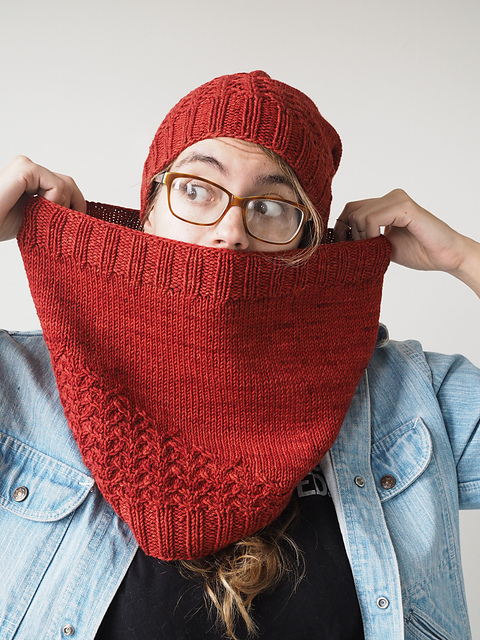 Titian Hat and Cowl