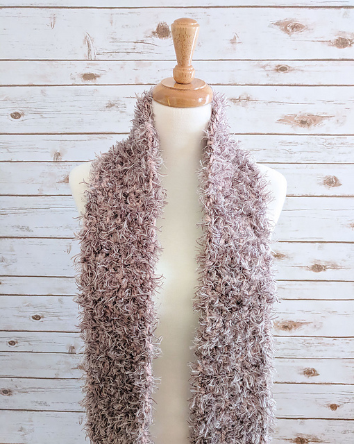 Romantic Neutral Scarf