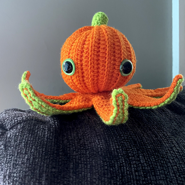 Pumpkin Head Octopus