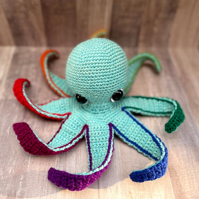Tie-Dye Octopus
