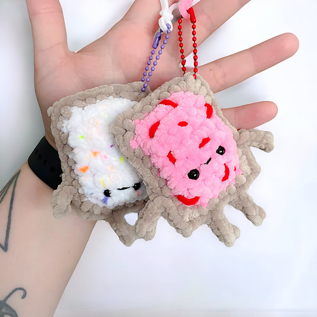 Toaster Tart Keychain