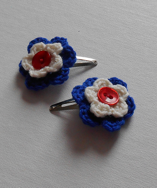 Flower Hair Clip
