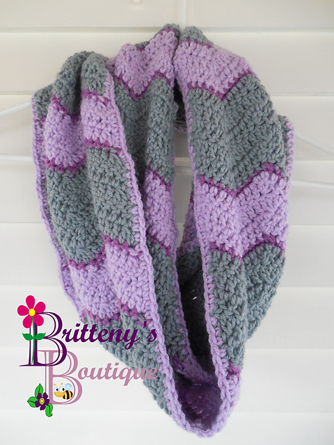 Chevron Infinity Scarf
