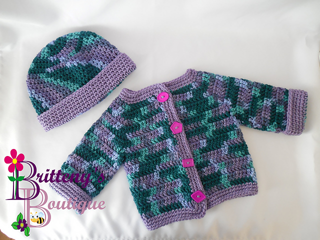 Two Tone Sweater Set