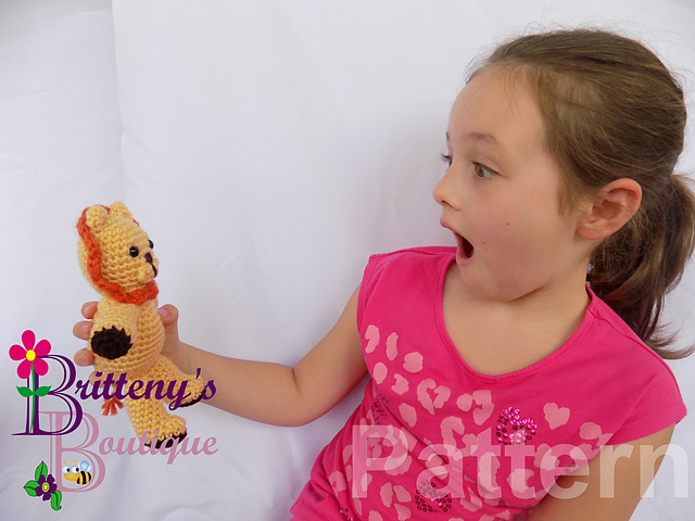 Lion Stuffed Animal - Snuggly Pal Amigurumi