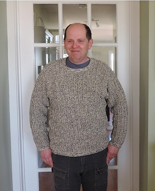 Man Pullover Crochet (style I)