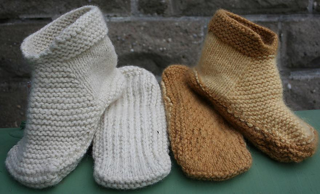 Felted Slippers Seamless (style F)