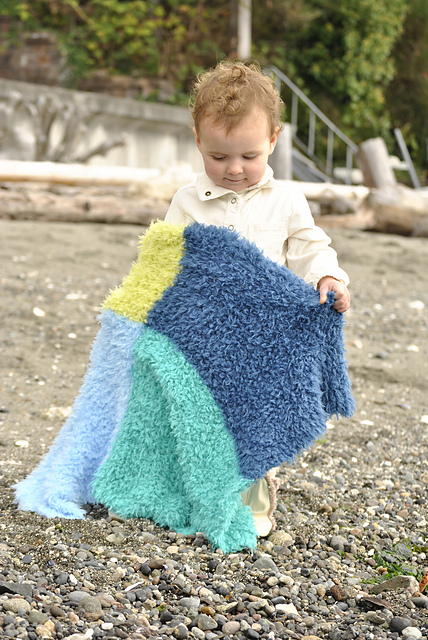 Caribou Squares Blanket
