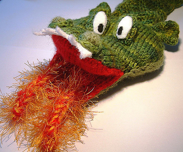 Fiery Dragon Scarf