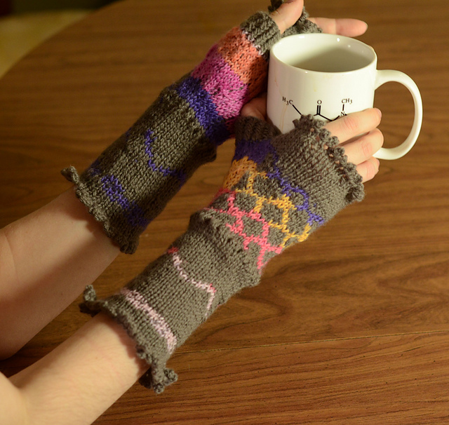 Columbina Fingerless Mitts
