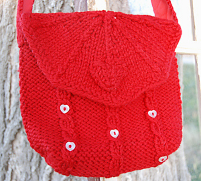 Hearts & Cables Purse