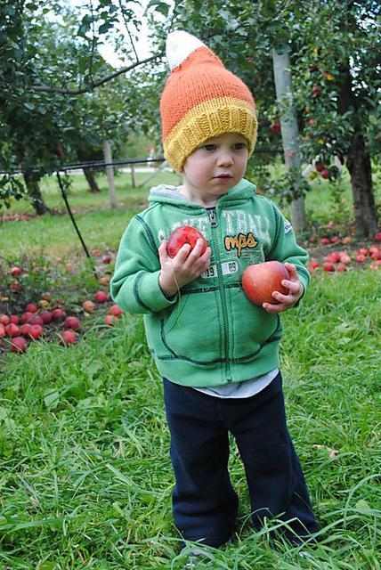 Falling Candy Corn Hat