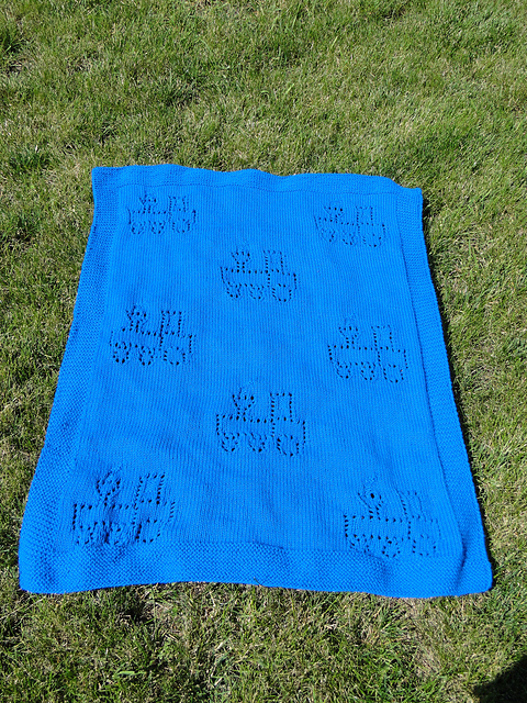 Choo Choo Train Blanket